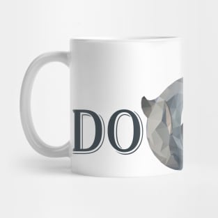 dolphin lowpoly art Mug